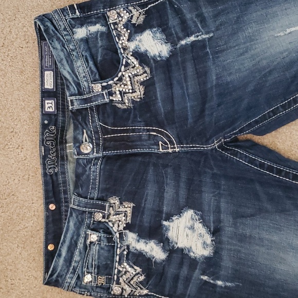 Womens Miss Me skinny ankle jeans - Picture 3 of 6